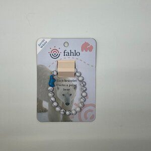 Fahlo Artic White Stretch Bracelet